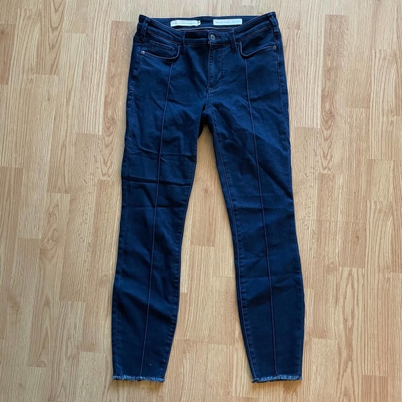 Anthropologie Denim - Anthropologie Pilcro and the Letterpress Mid Rise Skinny Dark Wash 28
